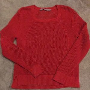 Athlete red/orange sweater